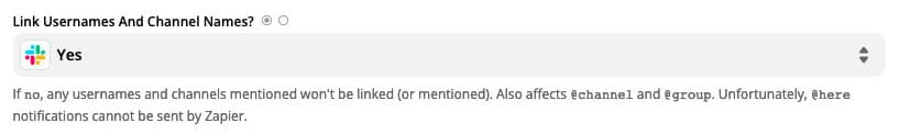 link username